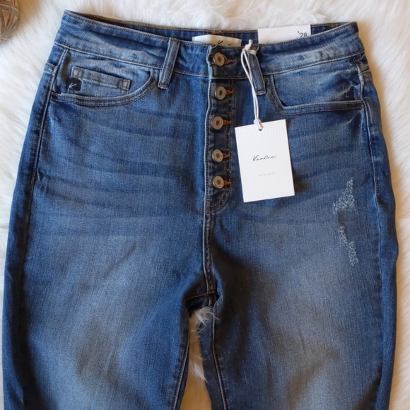 π SOLD. KanCan High Rise Ankle Jean - Picture 2 of 8